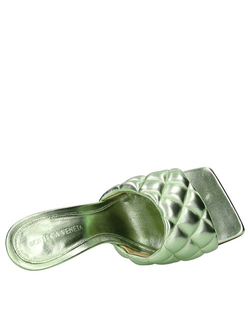 Mules in pelle trapuntata BOTTEGA VENETA | 592015 V27M0 3505PISTACCHIO